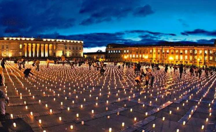 La celebración es parte de la cultura Colombiana