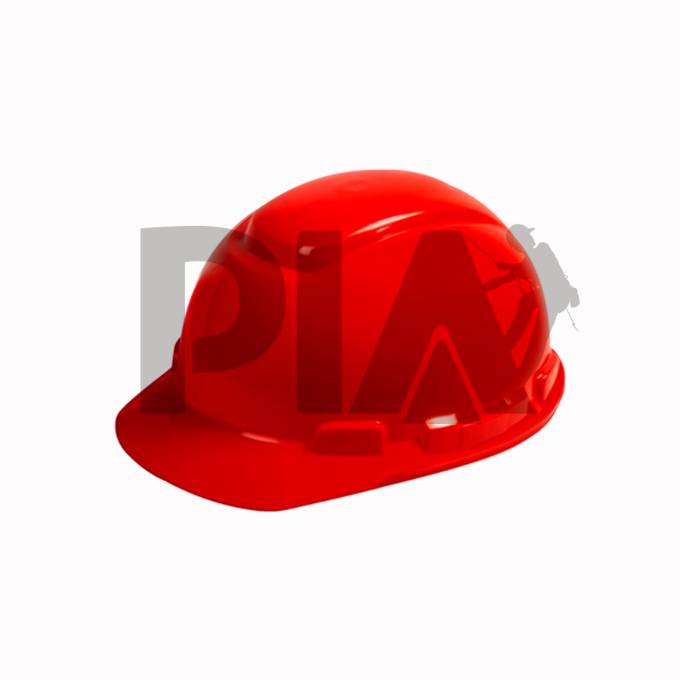 Casco de seguridad dieléctrico tipo I Rojo