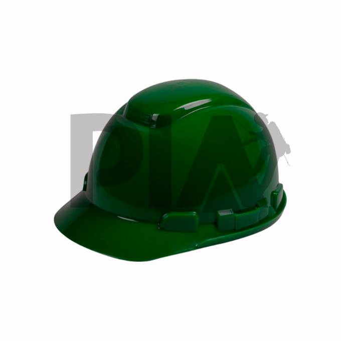 Casco de seguridad dieléctrico tipo I Verde