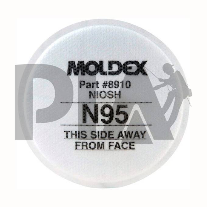Prefiltro Moldex 8910 para material particulado