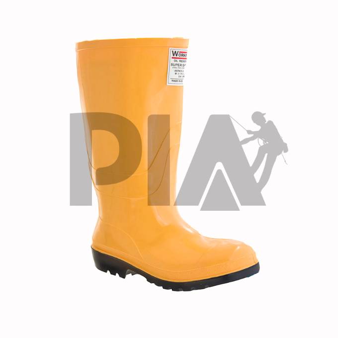 Botas de pvc con puntera